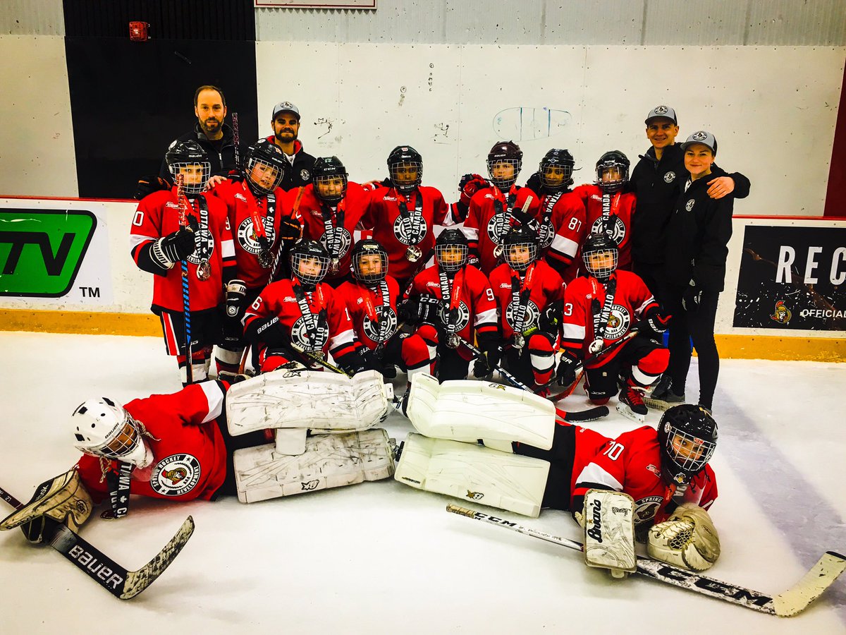 Sensplex's tweet photo. GREAT tournament for our Minor Atom Senators Spring AAA Hockey Development! #Bandits19 #SSHDAAA19 https://t.co/OFUokteuT2