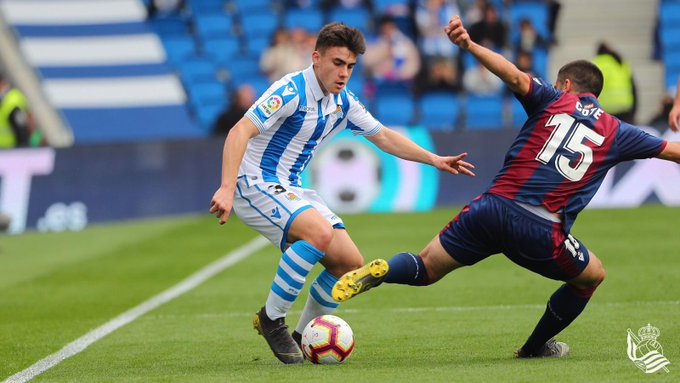 Barrenetxea durante un partido contra el Eibar (Foto:RS).