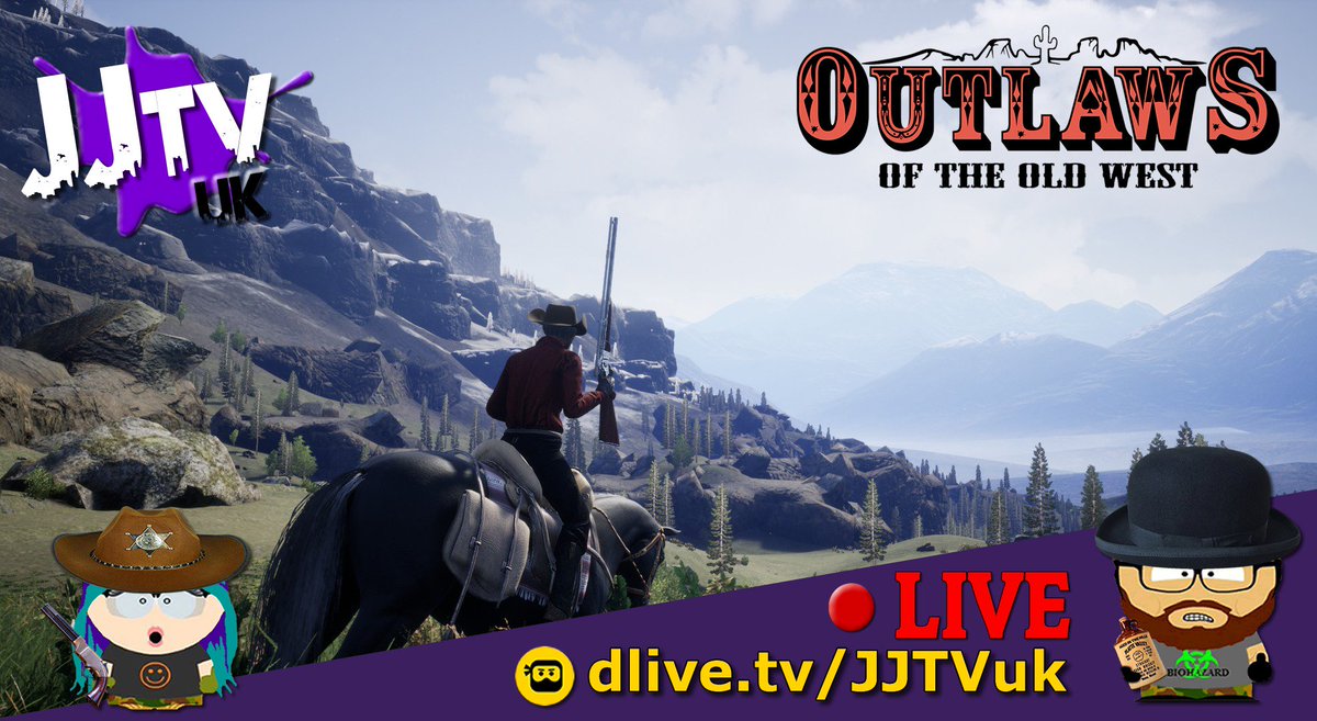 Jenn_Reacts's tweet photo. Live now in the yellow place! Come and keep us company as we get our cowboy vibe on. @OfficialDLive DLive is where it is happening right now. Come and chill and chat https://t.co/DuSell1aAR #outlawsoftheoldwest #DLiveFam @Dlivepromo @DliveRetweets https://t.co/3rLvhnmiTu