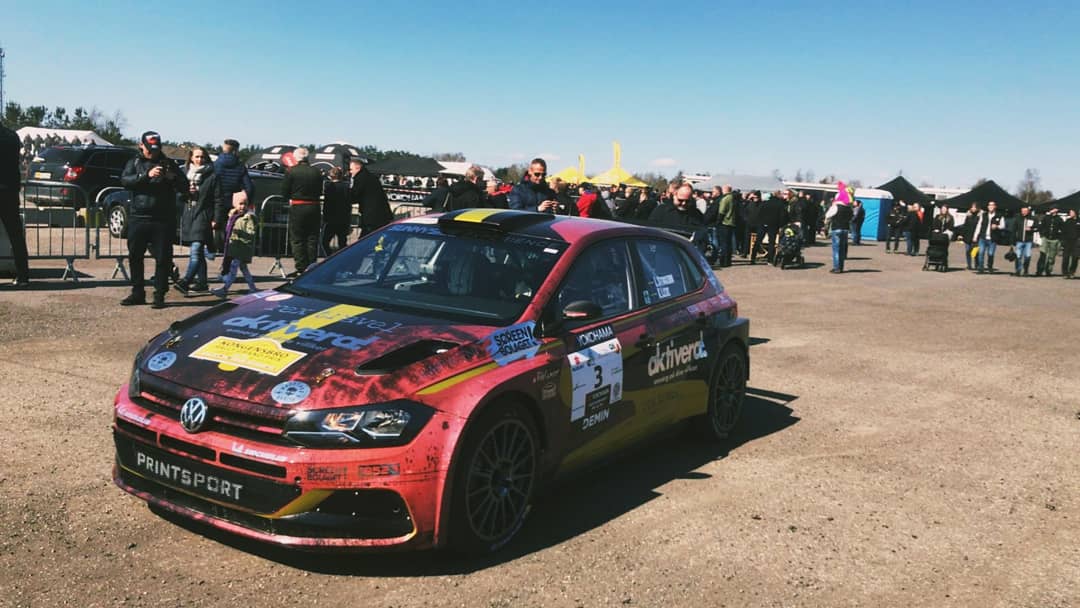 Lars Stugemo &amp; Kalle Lexe finished 2nd overall in Kongensbro Rally Grand Prix yesterday! 🤘#Printsport #SoonWeRallyAgain
