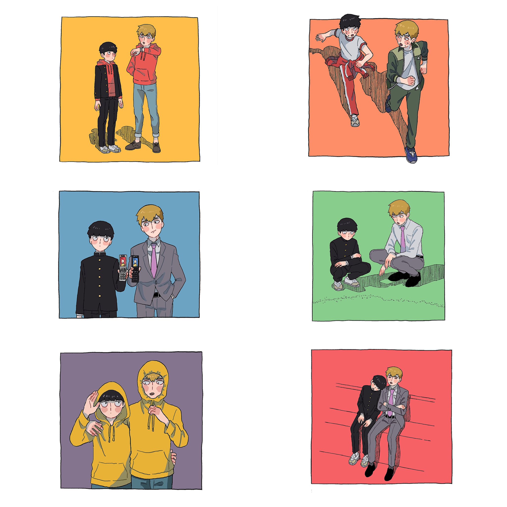 豆吉 この正方形シリーズが結構たまってきたのでまとめて正方形のイラスト本とかに出来たら楽しそうだなぁ T Co Gsz78lo4hn Twitter