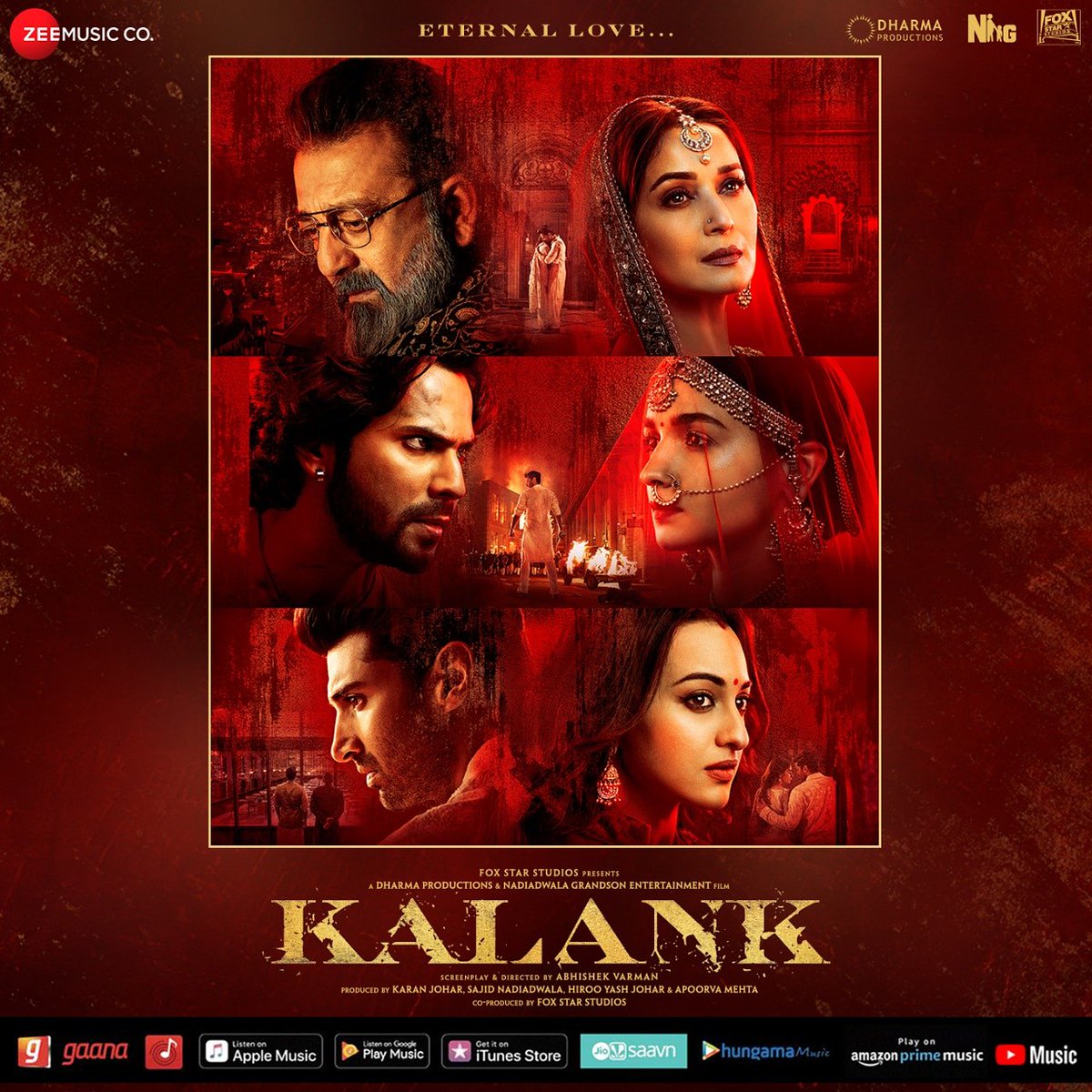 Today we celebrate Ram Navami and there couldn't be a better day than this to release the #KalankJukebox. Also greetings to all on the occasions of Baisakhi, Bihu and Tamil New Year😊
bit.ly/KalankFullAlbum

<a href="/OfficialAMITABH/">Amitabh Bhattacharya</a> <a href="/abhivarman/">abhishek varman</a> <a href="/karanjohar/">Karan Johar</a> #SajidNadiadwala