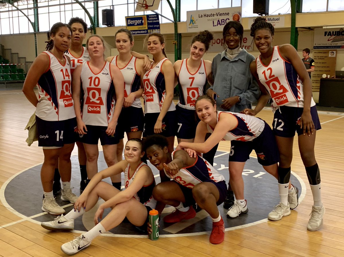 LimogesABC's tweet photo. #PreNat Victoire des Filles vs Uzerche 72-47. Bravooo 👏👏👏👍🏀 https://t.co/bOBVi6e5gD