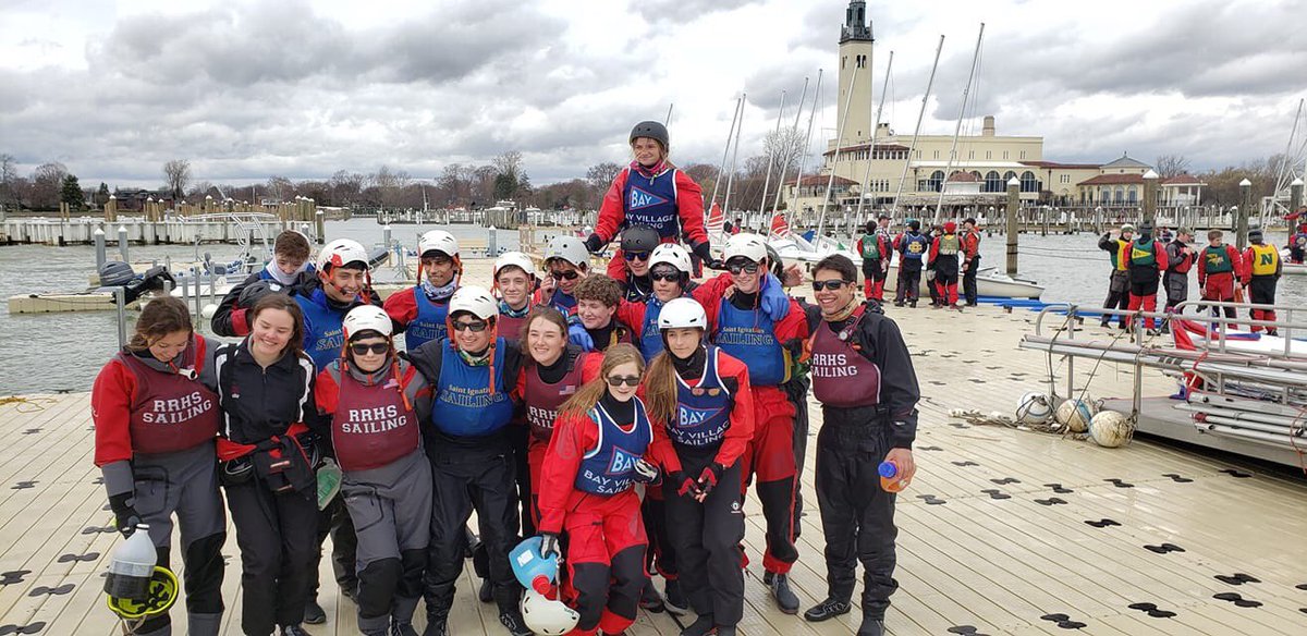 The results are in! River, Bay, and Ignatius are moving on to the next round of the Mallory Qualifier. Go Cle! <a href="/bayvillagesail/">Bay Village Sailing Team</a> <a href="/SIHSCleveland/">Saint Ignatius CLE</a> <a href="/Foundry216/">THE FOUNDRY CLE</a> #sail216 #rrhs
