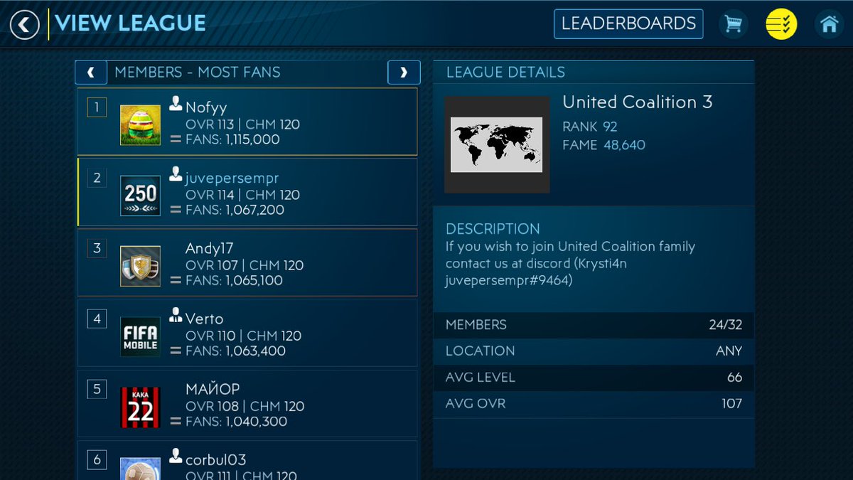 KrystianPorebs1's tweet image. Hi guys :) we looking for some new players to our team :)
108+ ovr 
Please message me on discord 
juvepersempr#9464
@DavJacobs @AlenHD_FIFA @JONALDINHO_XC @Pawe16718887 @Alima5677 @EAFIFAMOBILE @NationsCon @EdAlves53842443 @BadBuckyRFM @