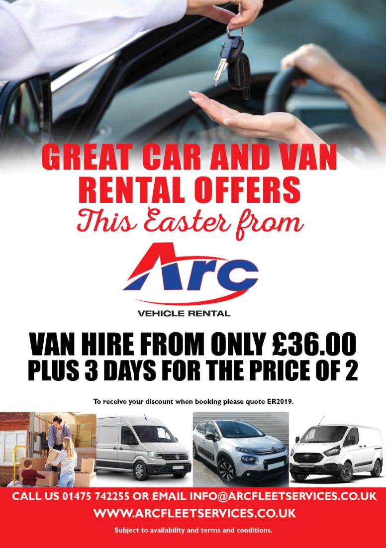 ARCSELFDRIVE1's tweet photo. Check out our great van hire deal this Easter! 🚛 https://t.co/hK28GfZ0Fe