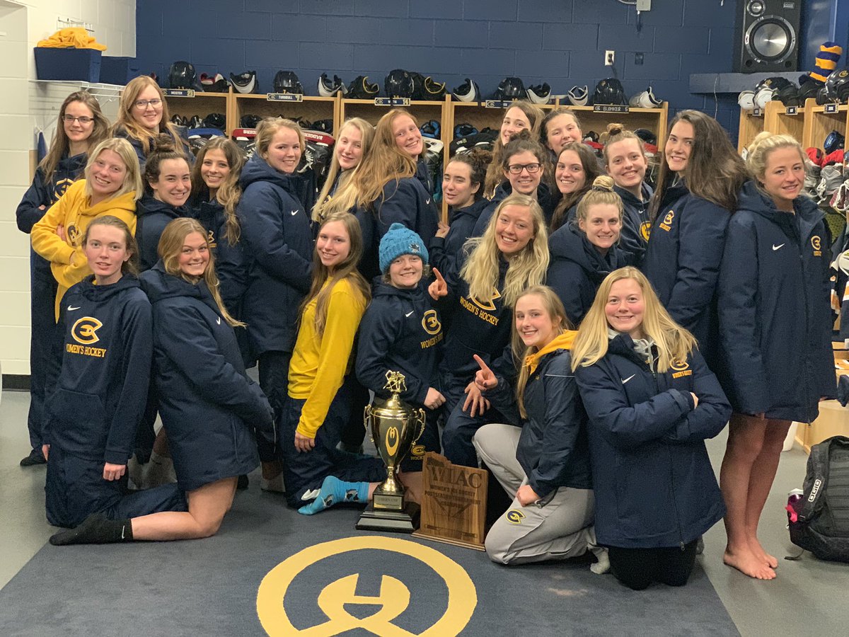 CoachErikStrand's tweet photo. What a beautiful day to celebrate @UWECWhockey 2018-2019 season!!! #OurPride https://t.co/Xe1Z3RZZwK