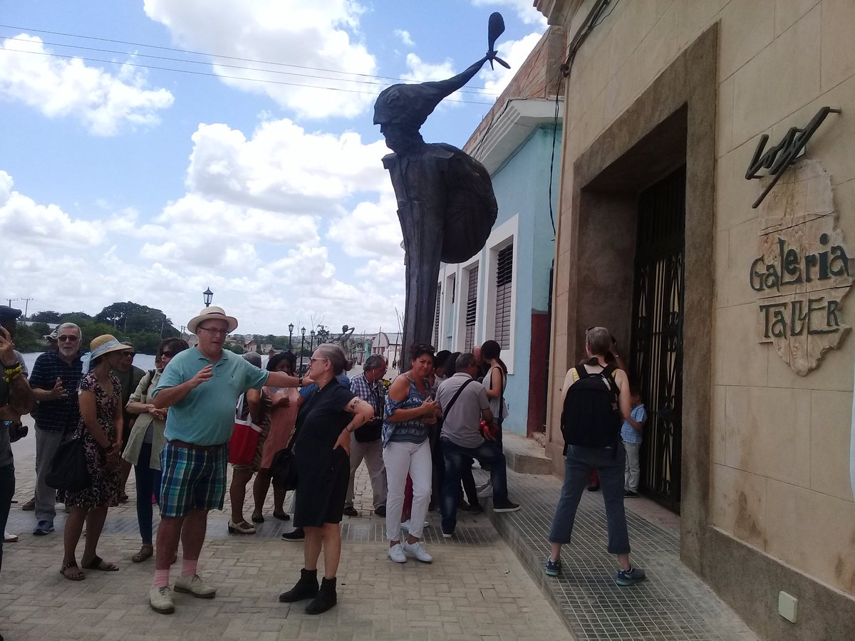 #BienalEnMatanzas| Acaba de inaugurarse en #Matanzas el proyecto ConnectArt, una muestra sin precedentes de artistas #cubanos y de #Columbus, #Ohio @habanabienal #BienaldelaHabana