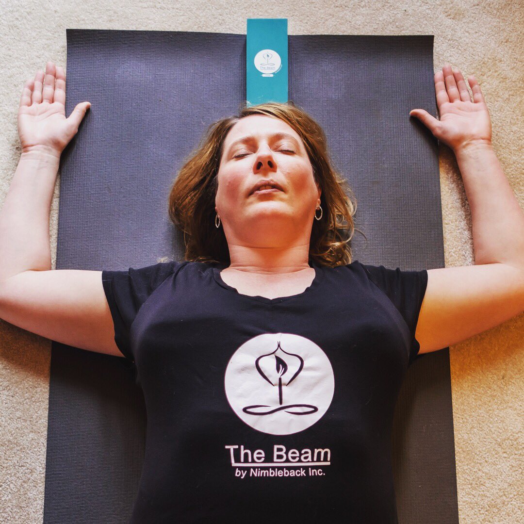 Nimbleback's tweet photo. Self care Sunday!  Melt away that tension #relax #sunday https://t.co/pOLiWeg6gh