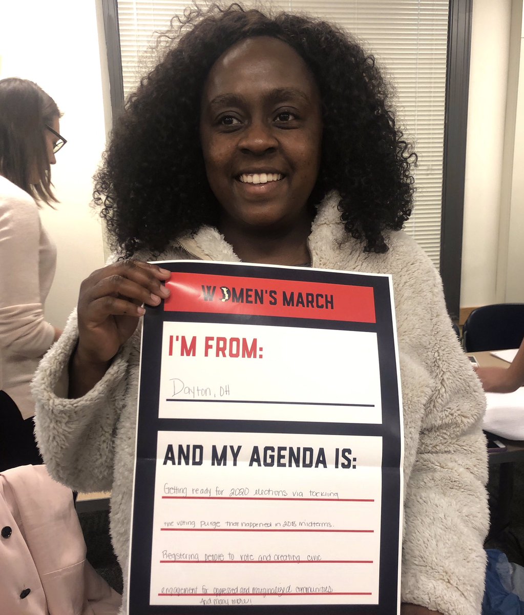 womensmarch's tweet photo. #WomensAgenda is the federal policy platform that maps out our priorities for 2019. (Read it here: https://t.co/7BidxuXavk)

At #WMConvening, we asked our grassroots organizers to tell us what’s on their state agendas. Here’s what leaders from OH, WI, HI, and IL had to say: https://t.co/WRIk5akecn