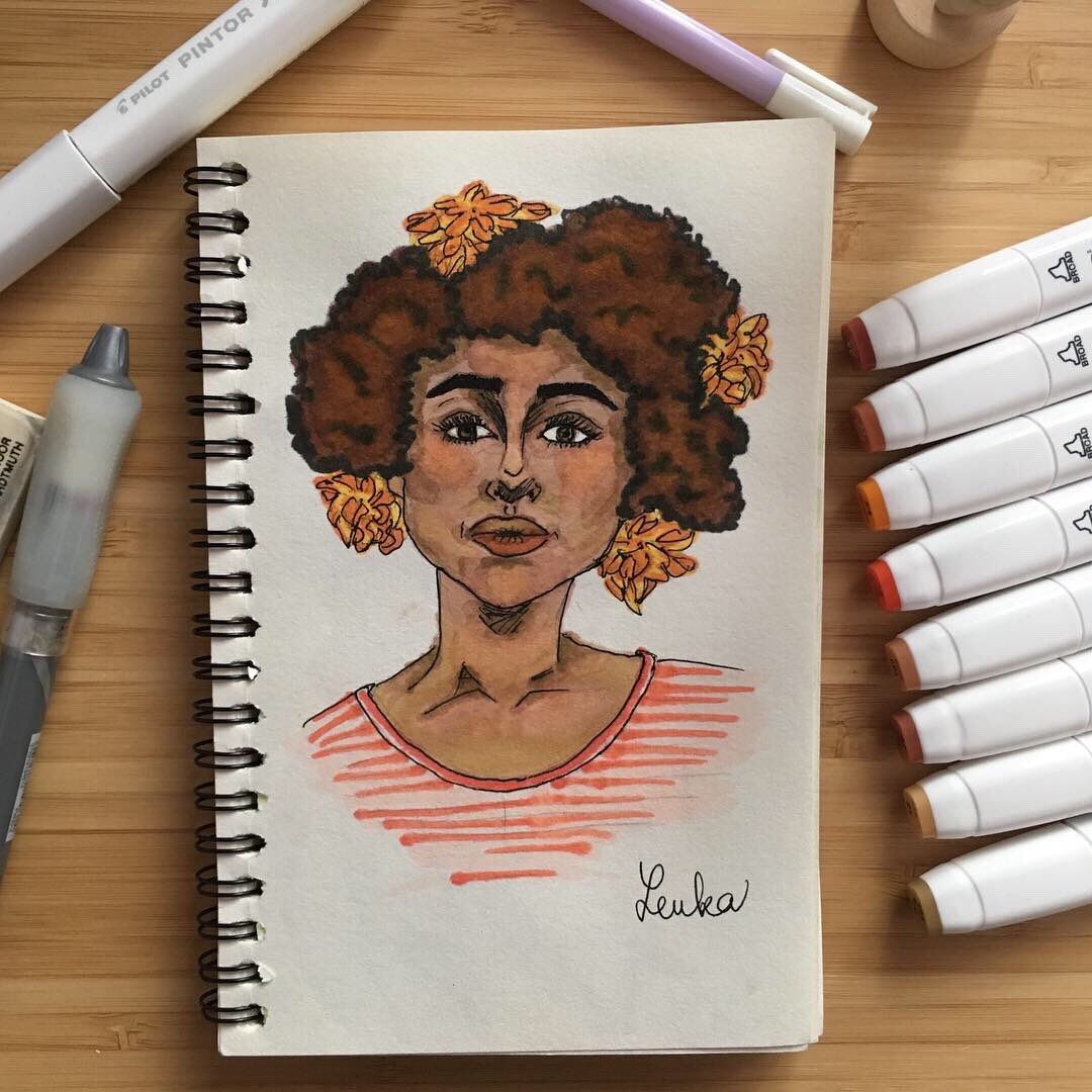 lelele16's tweet photo. https://t.co/8w4KQVU3ND 
Another art-related ramble.
#lenkascorner #art #drawing #markers #markerart #sketchbook #hobby https://t.co/qhWZbjrL4o