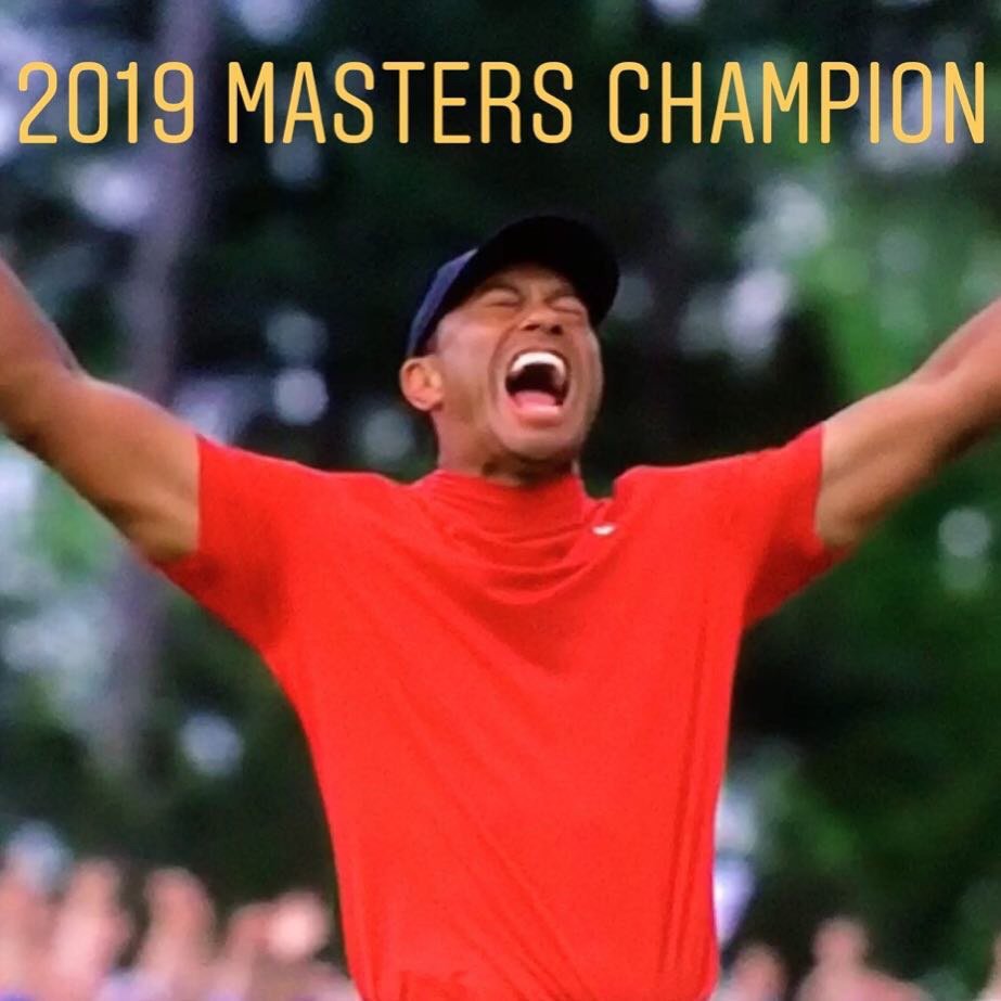 Firewalkingafr2's tweet photo. He did it ⛳️ A legend forever.
History is made. Huge congratulations to @TigerWoods 
#themasters #augustanational #pgatour #europeantour #golfworld #golfnews #golfpro #progolfers #golfchannel #golfmagazine #sports #legend #sportsnews #sportshistory #golflovers #golfaddict https://t.co/sEogxqvnti