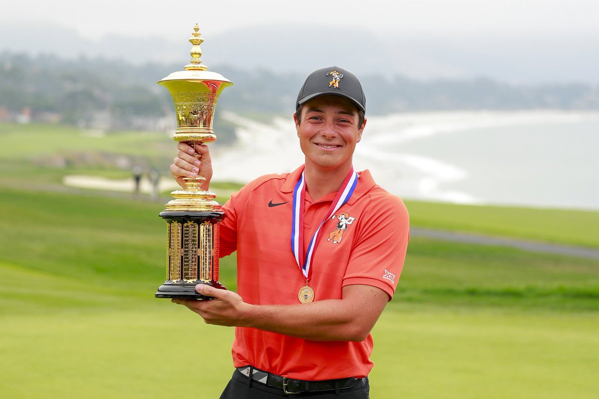 OSUCowboyGolf's tweet photo. If that Championship Orange shirt could talk, the stories it would tell ... #okstate #golfschool https://t.co/YfsCgFn8oZ