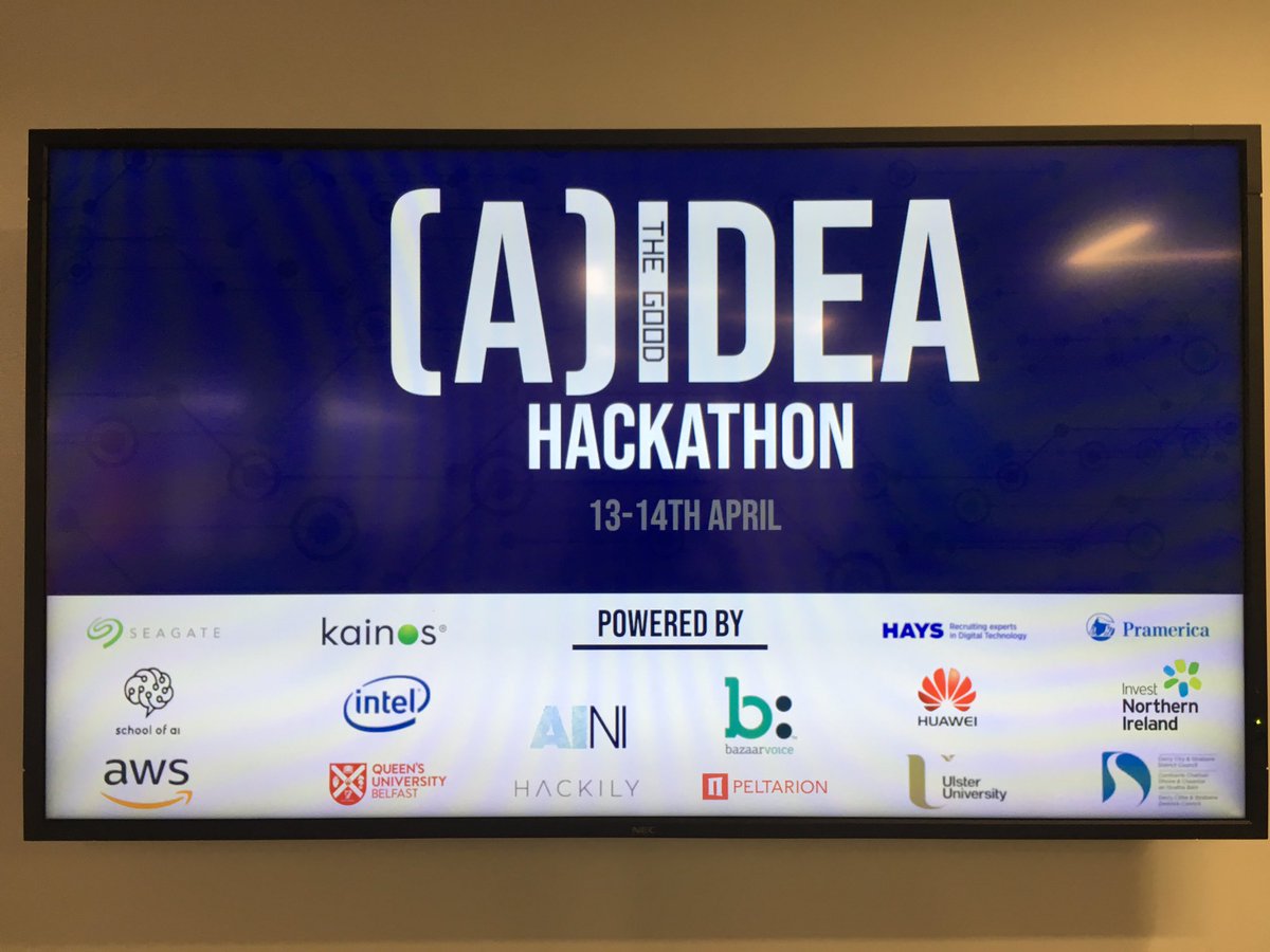 liamkferris's tweet photo. Well it was awesome to place joint 1st 🔥 and have some serious craic all weekend at the #AINIForGood hackathon! Thanks to @ai_ni_community and congrats for NI’s biggest hack! https://t.co/LmQdNyH8rQ