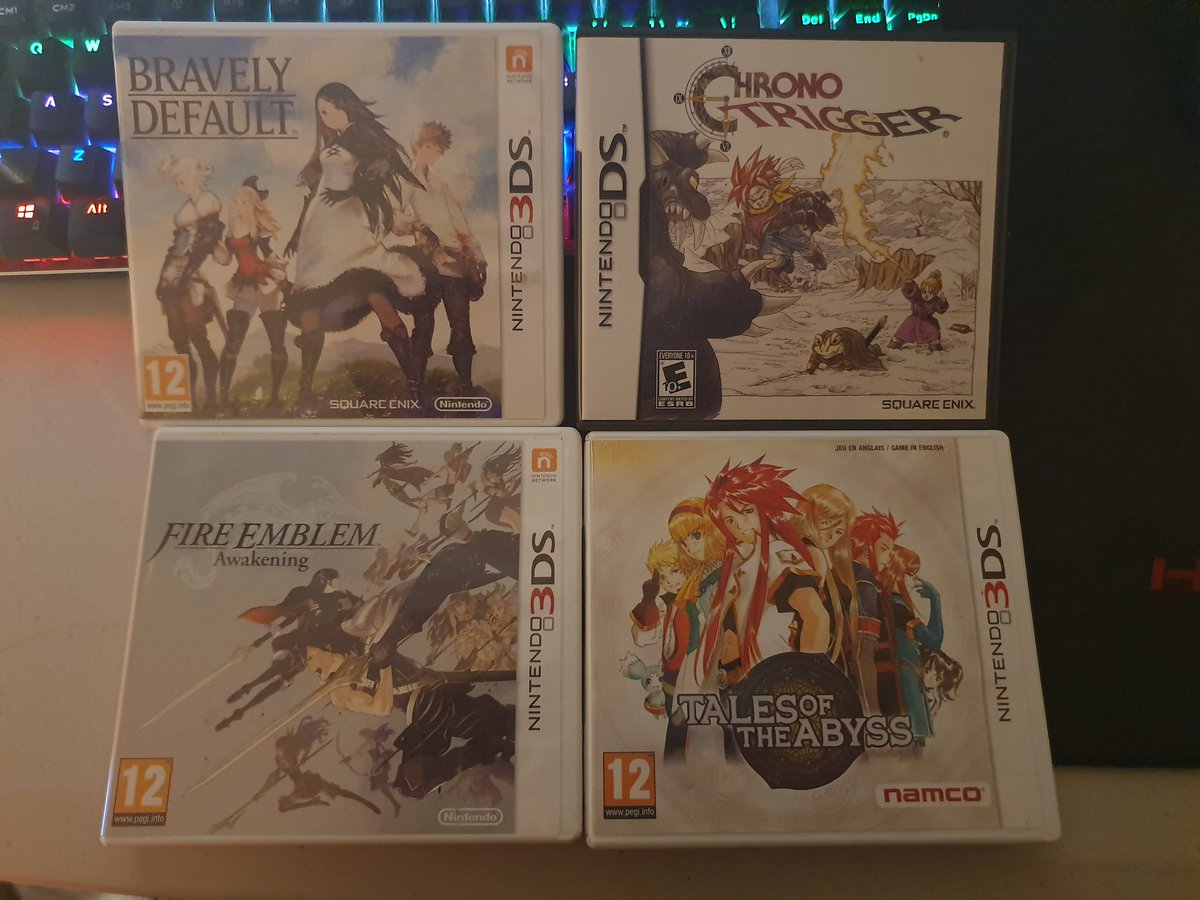 Picked up a few classics over the weekend 😁 which one shall I play first? 🤔 #gaming #3DS #JRPG