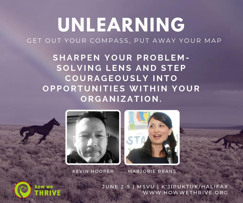 how_we_thrive's tweet photo. The unstoppable Marjorie Brans joins us from Alaska, bringing her dedication to the quiet heroes within our organizations—the intrapreneurs. Marjorie and Kevin Hooper put a compass and navigation system into the hands of these intuitive systems leaders.  https://t.co/BOKbrivtIX https://t.co/nTXkhI1Uqb