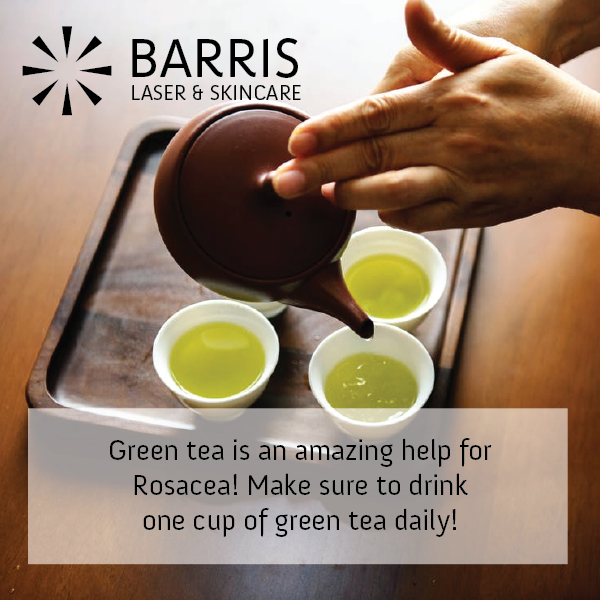 barrislaser's tweet photo. Green tea is an amazing help for Rosacea! Make sure to drink one cup of green tea daily!
.
.
.
#rosacea #skin #acne #smoothskin #rosaceahelp #rosaceatips #rosaceatreatment #greentea #skinhelp #beauty
#keepyourskinyoung #skincarewisdom #sundayspaday #rosaceaawarenessmonth https://t.co/fKLEDWpqAY