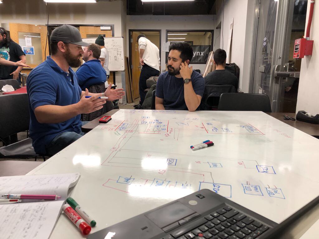 TeamHyperlynx's tweet photo. Creating the brain of an autonomous Hyperloop pod is no simple task, but it’s one our team is making great strides in! #Hyperloop #SpaceX https://t.co/lgG8voE9Mq https://t.co/ixv9TNdV20