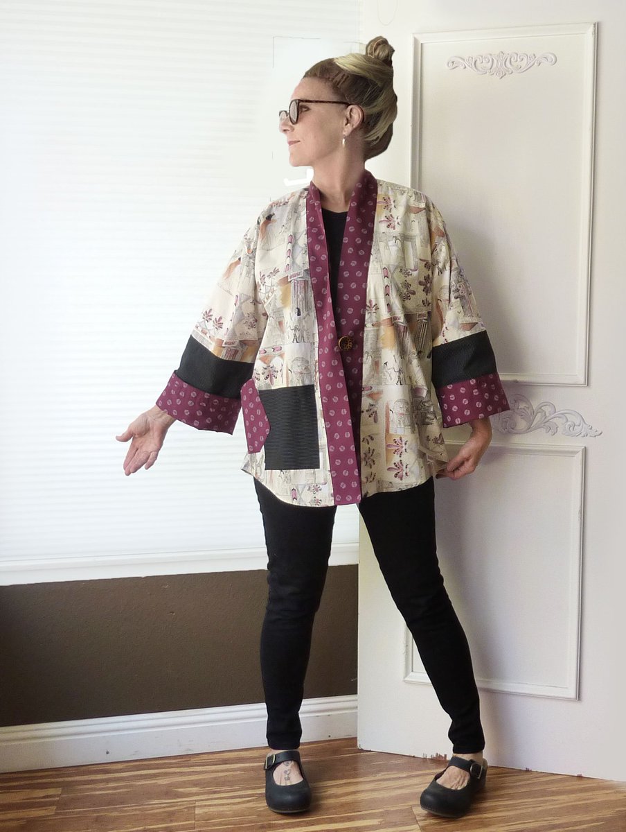glasspotential's tweet photo. Onesize kimono made from upcycled cotton shirts: https://t.co/oOadry45yT #kimono #PlusSize #cotton #maximalist #mixedprint #artdeco #etsyseller #etsyshop #Sustainable #oneofakind #egyptianprint #onesizefitsall #cotton #resort #boho # https://t.co/avMDsqjbei