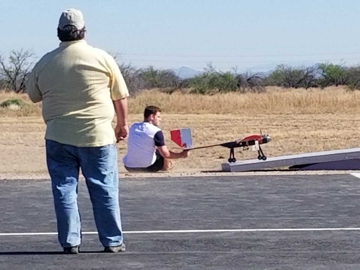 aiaa's tweet photo. Final day of flying here at #AIAA Design/Build/Fly. THE Ohio State University in the air #AiaaDBF https://t.co/LFOzHVYvH8