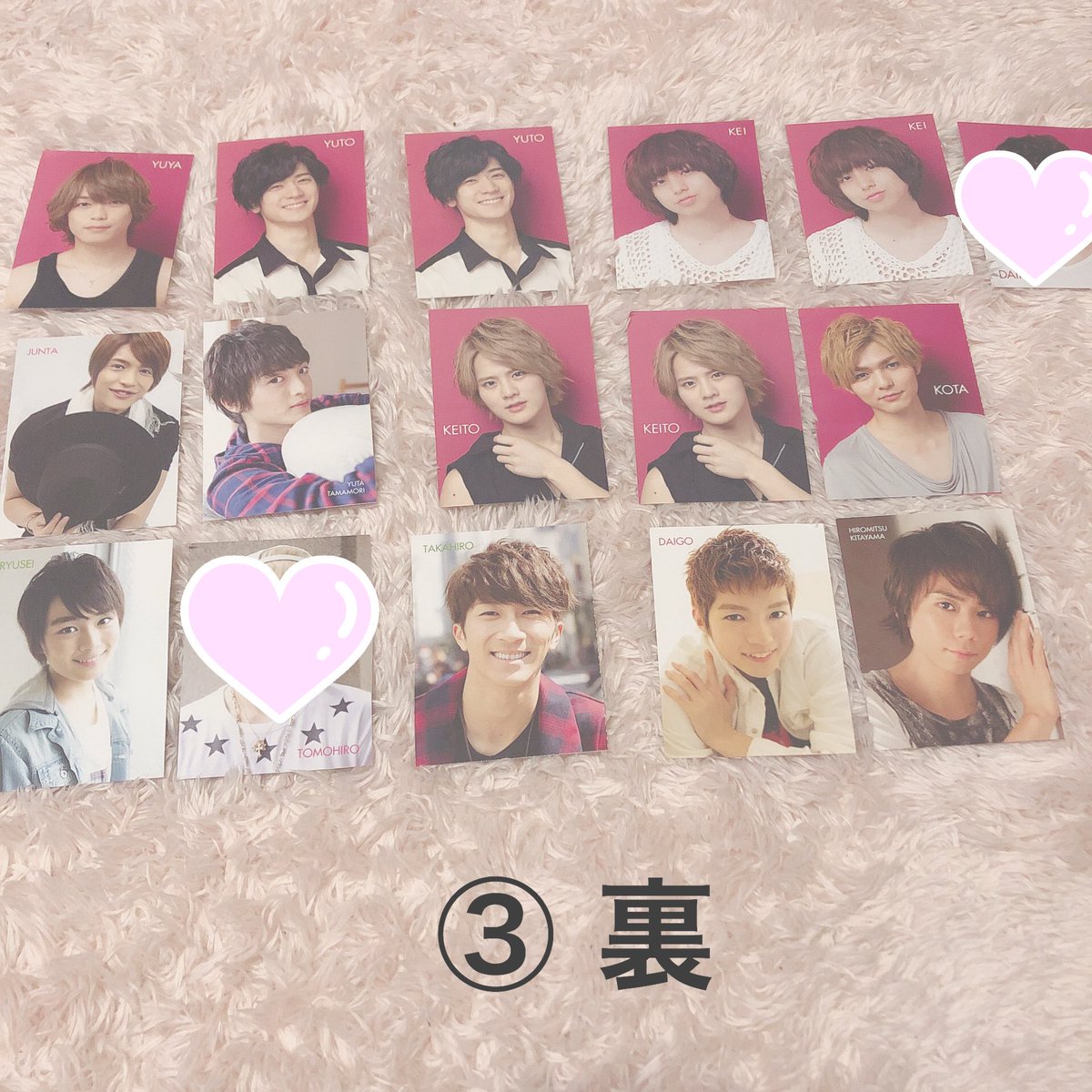chine__ri's tweet photo. デタカ・厚紙交換しませんか？

(求)知念侑李関連
特にMyojo5月号のデタカ求めてます

(譲)画像をご覧下さい。

郵送のみ。

#Myojo5月号 #myojoカード交換 #Myojoデタカ #デタカ交換 #厚紙カード交換 https://t.co/uvubZ1SMXS