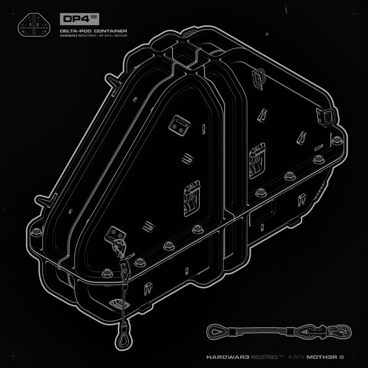 moth3r's tweet photo. Declassified : DP4 Container #blueprint #hardwar3 #b3d #3d #cad #industrialdesign https://t.co/NCAtMQaGhX