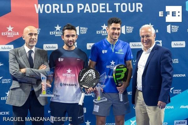 EFEdeportes's tweet photo. El World Padel Tour mantiene su jerarquía en Logroño https://t.co/lEYQ3gqmMO #WPTLogronoOpen https://t.co/YcMibP0tUe