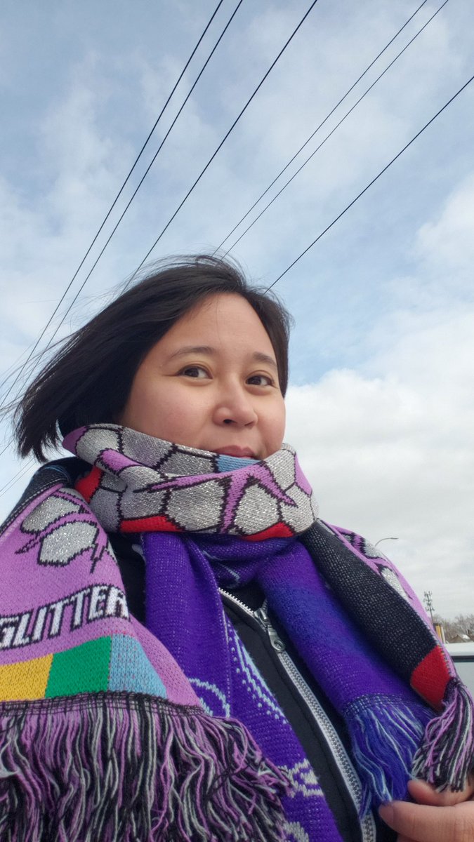 MayEsperanzaL's tweet photo. @DarkGlitterati made me feel safer and included at Cloud City. π #MNUFC #moreflags #MLSFemalePitchPics https://t.co/tptNY19mQC