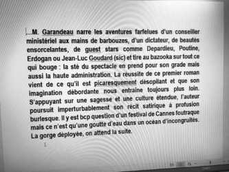 jajacobbi's tweet photo. Si l'humoriste Mark Twain vivait aujourd'hui, il écrirait des livres encore plus désopilants et plus déjantés et se nommerait Eric Garandeau, auteur de Tapis rouge chez Albin Michel. Le cocasse est que, tout haut fonctionnaire rêveur qu'il est (ex dir du Centre du cinéma), Mr... https://t.co/WedPzXQr6i