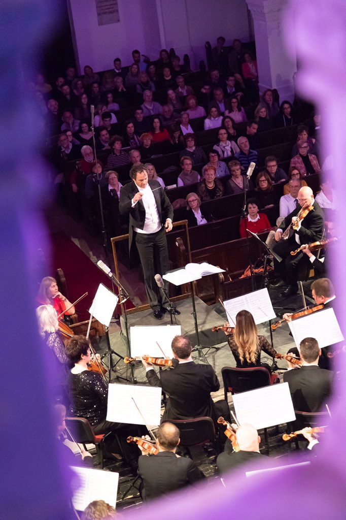 Some photos from last nights #Mahler7 concert with VSO for <a href="/NomusFestival/">NOMUS Festival</a> in Novi Sad’s beautiful synagogue. Thank you to all brilliant artists and management involved!
