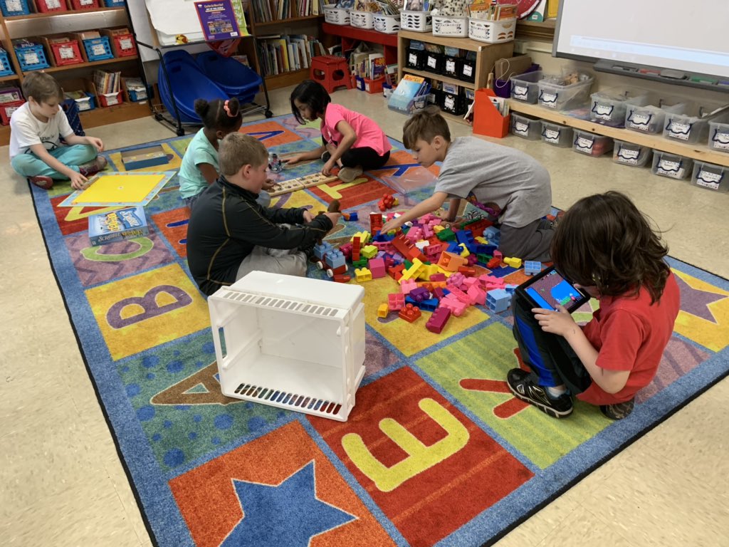 When students have some free time at the end of a long week, I love to see their choices!