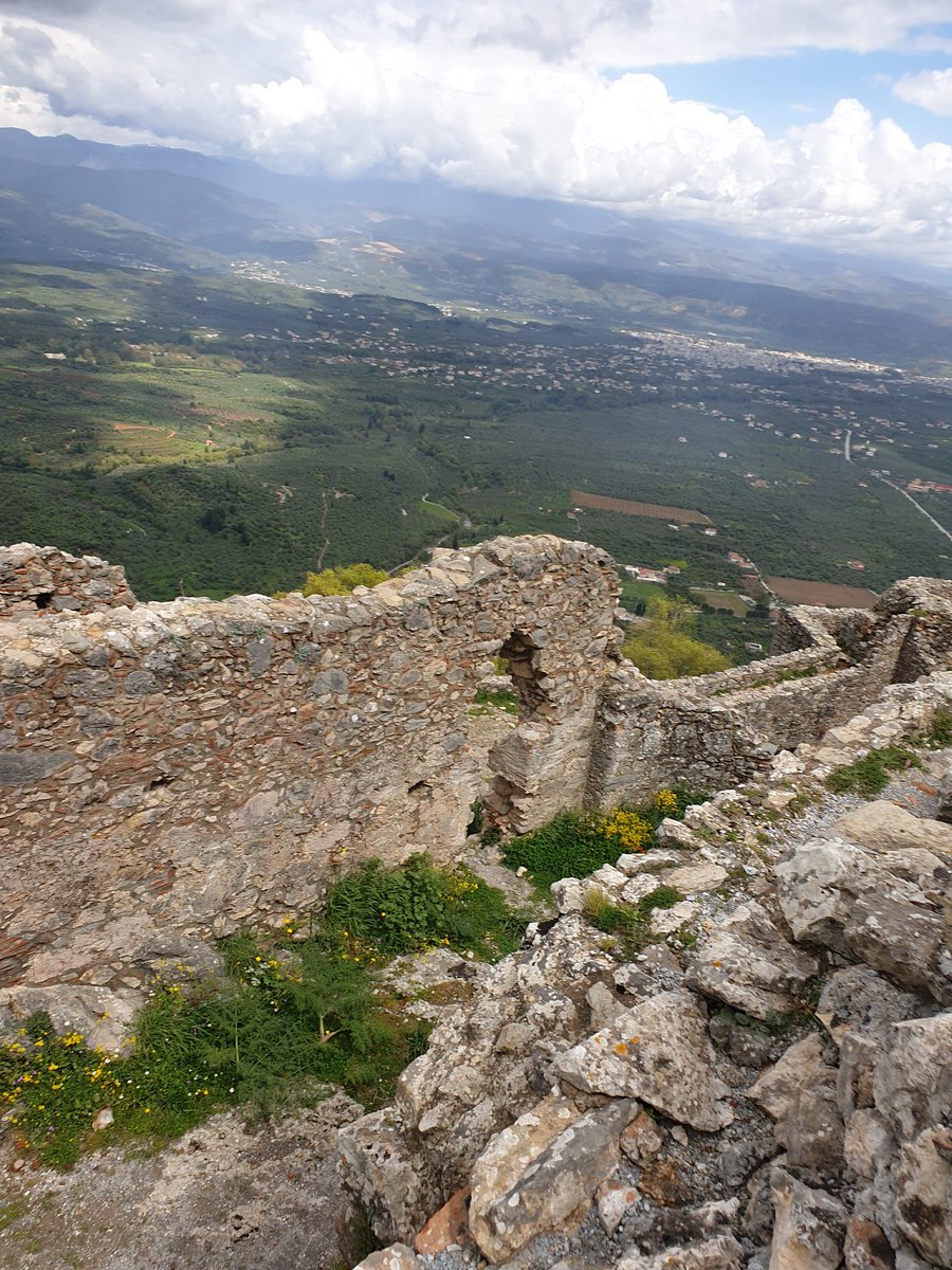 RDClassicsDept's tweet photo. A few more pics of the view from the top of Mystras https://t.co/7FHM5H7tj1