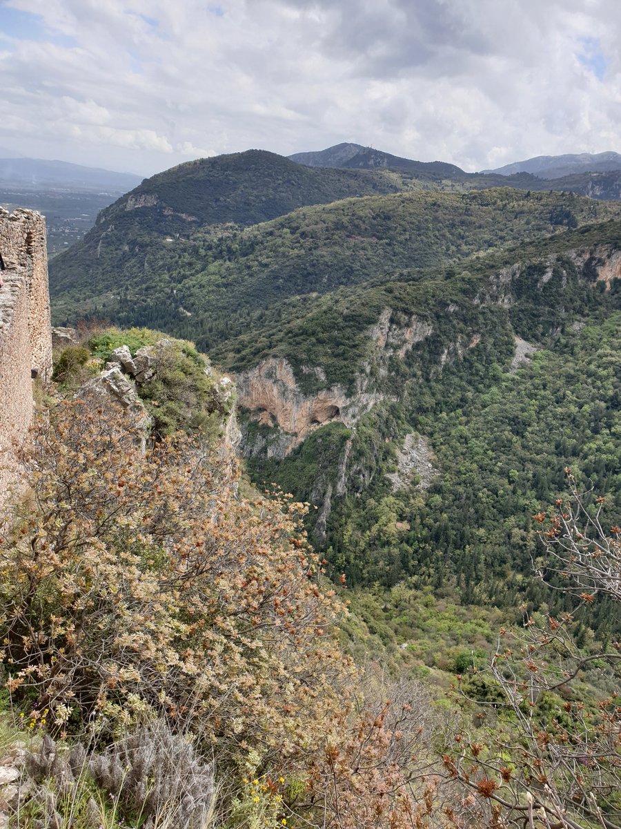 RDClassicsDept's tweet photo. A few more pics of the view from the top of Mystras https://t.co/7FHM5H7tj1