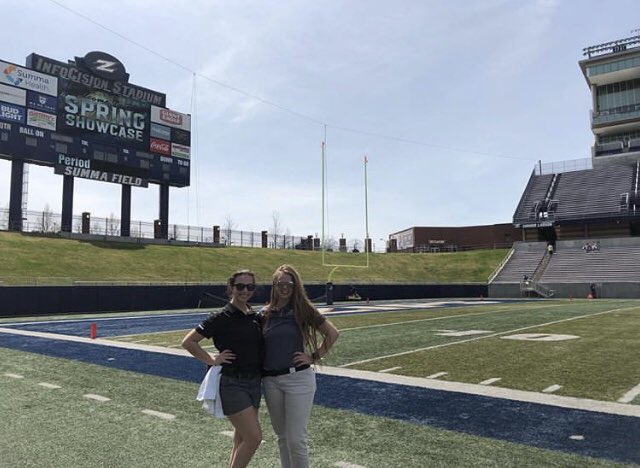 ZipsSportsMed's tweet photo. Our football students at the spring game! 🏈 https://t.co/5O5O3AZxwN