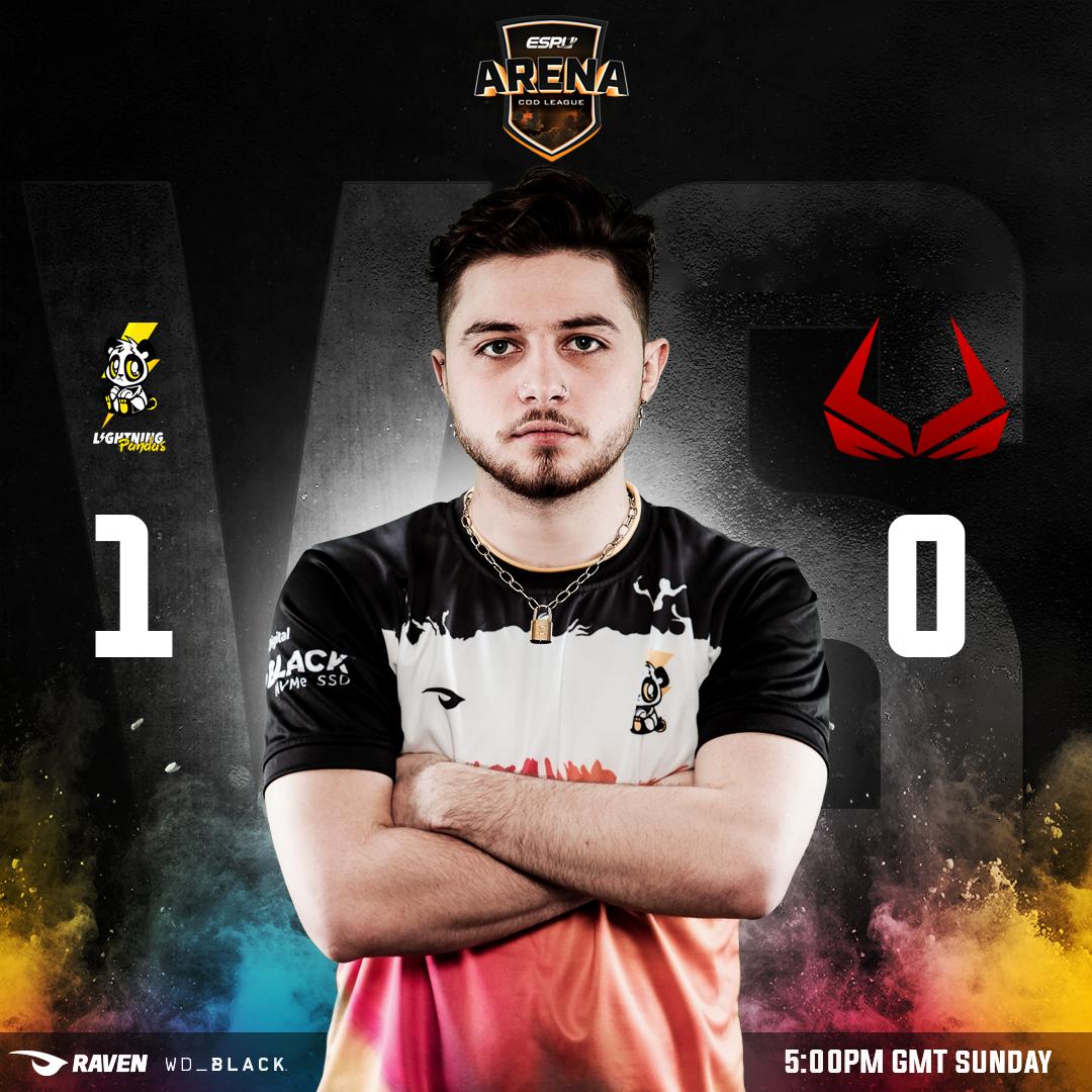 We kick off the series with a win on Frequency Hardpoint against @WeVicious 

S&amp;D up next! 

twitch.tv/esportsuniverse

#Pandamonium ⚡🐼