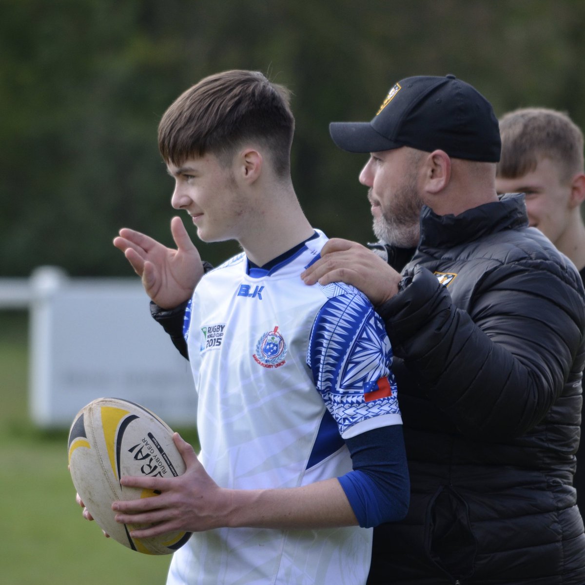 heath_clare's tweet photo. Fantastic morning of rugby for the @NOSRFC U16’s! A visit from @SaintsRugby Matt Ferguson and an inspirational training session! Very much appreciated by all the boys 🏉 https://t.co/mP3h05ZkM9