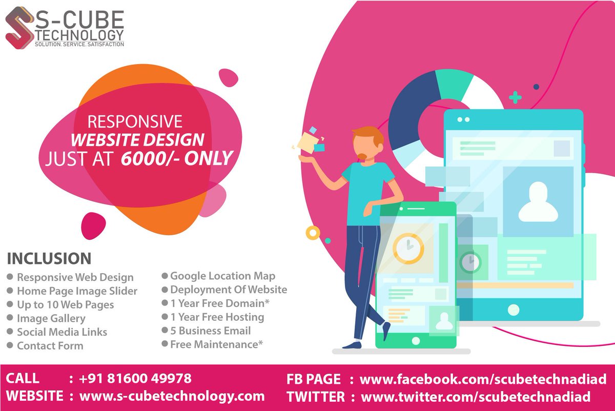 SCubeTechNadiad's tweet image. #websitedesign #webdesign #webdesignoffer #scubetechnology #nadiad #anand #vadodara #ahmedabad #baroda #gujarat #india #webdesigninindia #websitedesignoffer