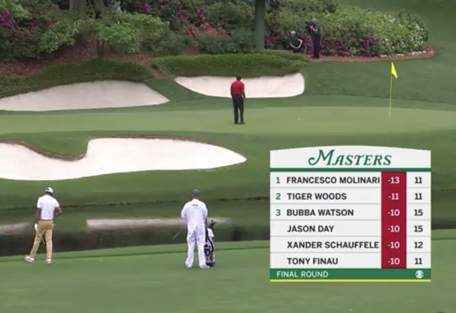 RiggsBarstool's tweet photo. “Yo Tiger I hit it in the water remember, can you move a little left for me” https://t.co/rkUltTgajJ
