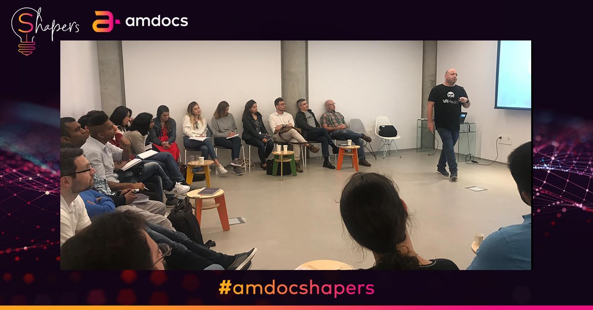 Part of today's #amdocshapers #bootcamp, HealthVR shared how they are changing the way medical professionals interact with patients with #VR.
For example, a hospital can use #VRexperiences on their patient during surgery instead of using #anesthetics. 

bit.ly/2IyqJS3