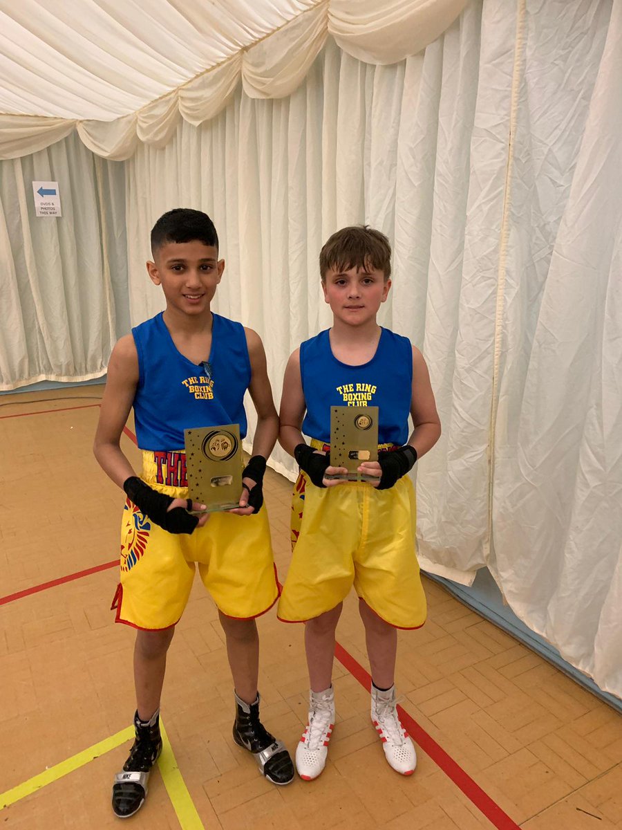 theringabc's tweet photo. Well done to Leo and Zayan 
Both boxed very well today https://t.co/KUeUHMjyLm
