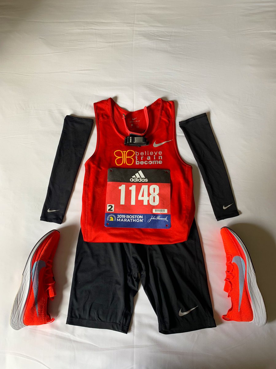erikchazin's tweet photo. I’m racing in the 2019 @BostonMarathon tomorrow.

To everyone racing tomorrow, run #BostonStrong. WE still have unfinished business. It’s time to BECOME. 💙💛🦋🦄🏃🏻‍♂️

#BTB #BelieveTrainBecome #ChazINGoals #Boston2019 #BeBoston #BostonStrong #BeBetterForBoston #BecomeBoston https://t.co/7GKbdTA4xS