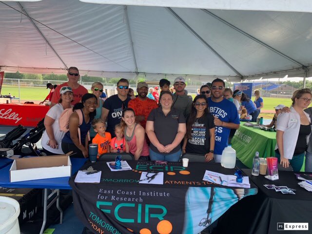 ECIResearch's tweet photo. ECIR and family at the @JDRF One Walk yesterday! Thank you to all the volunteers and sponsors who came together to raise money and awareness for #type1diabetes! We are so glad we could be apart of it! #jdrfonewalk @JDRFNorthFL https://t.co/WQR9HPa0oT