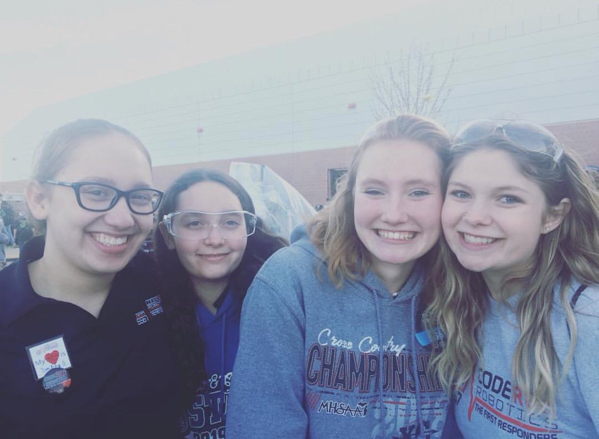 5567CodeRed's tweet photo. Guess what team has qualified for worlds? THIS ONE. Team 5567 has accomplished so much this season and we can’t wait to show what we’ve got at Worlds in Detroit this year. Here are a few pictures from states. On to the next adventure in Detroit! https://t.co/jLga9FKEUg