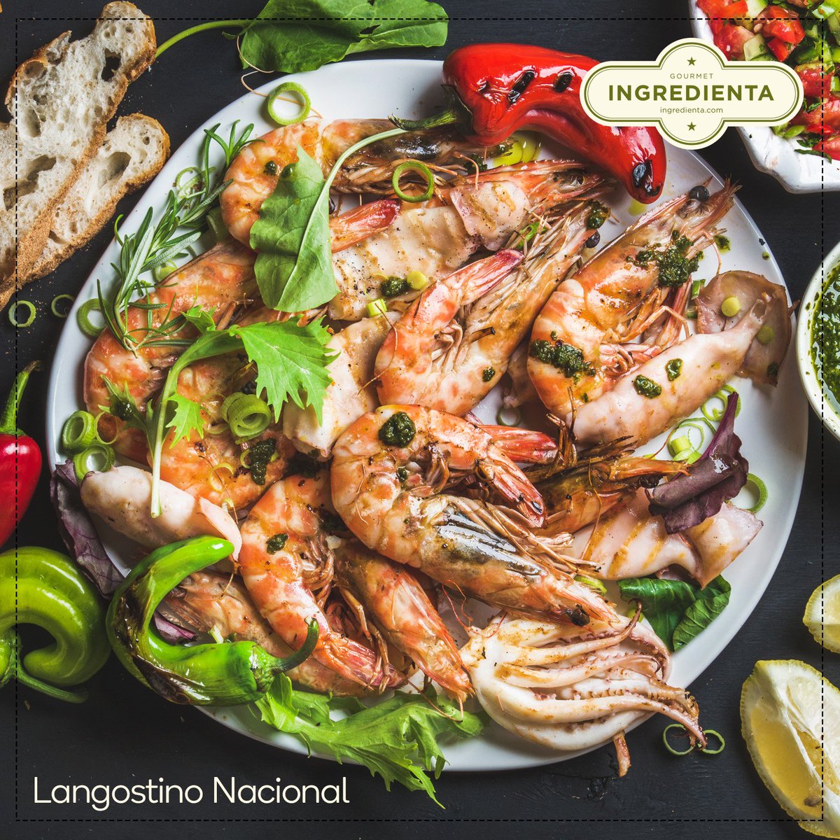 Ingredienta's tweet photo. Los langostinos son crustáceos más robustos que los camarones, puedes prepararlos asados o cocidos acompañados con arroz, también son deliciosos en una pasta, caldos o sopas.
#ingredienta #releasethechef
https://t.co/ZrUPkky4p5 https://t.co/Qd2kKjTJ7w
