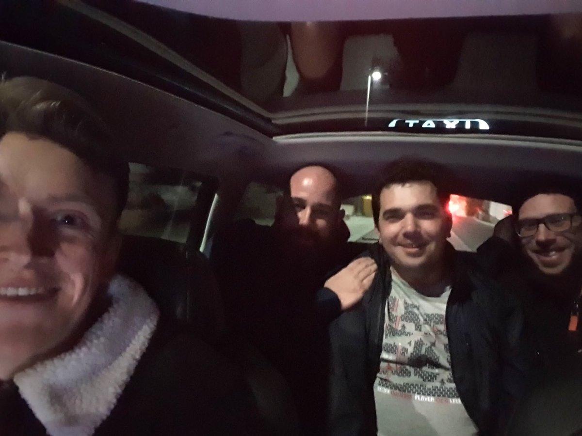 alonorbach's tweet photo. Final meetings of Sunday at #RebootDevelop were a little more unorthodox than usual, to cap an intense, effective and enjoyable few days. Thank you @DamirDurovic @AlenL @RichardHuddy @KristoferRose @keks01 + rest of @RebootDevelop team! #GalaxyGameDev #AlanSamsung (TM @ninacliff) https://t.co/uDmajz7HLx