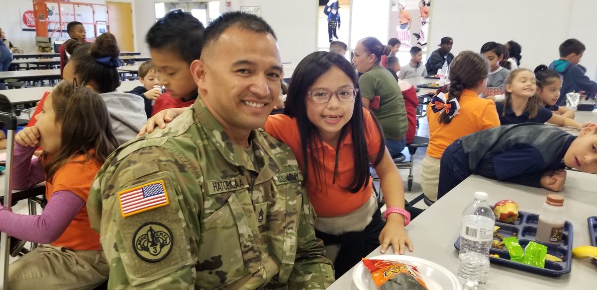 We honor all military children/parents in #TeamSISD for their courage and sacrifice. Celebrating Month of the Military Child and our #PurpleUpDay (April 16) with pride. Thank you for your service!