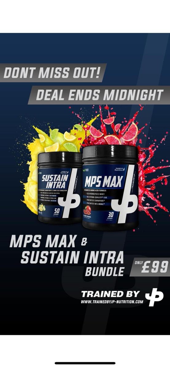 After a significant hiatus, I’m back (not that most of you will have noticed/cared 🙄

It’s appropriate that my first tweet back is a gift. Great opportunity to try this bundle!

<a href="/trainedbyjp/">Trained by JP</a> 

#bodybuilding #gym #training #strong #strength #grow #muscle #gymlife #dedication