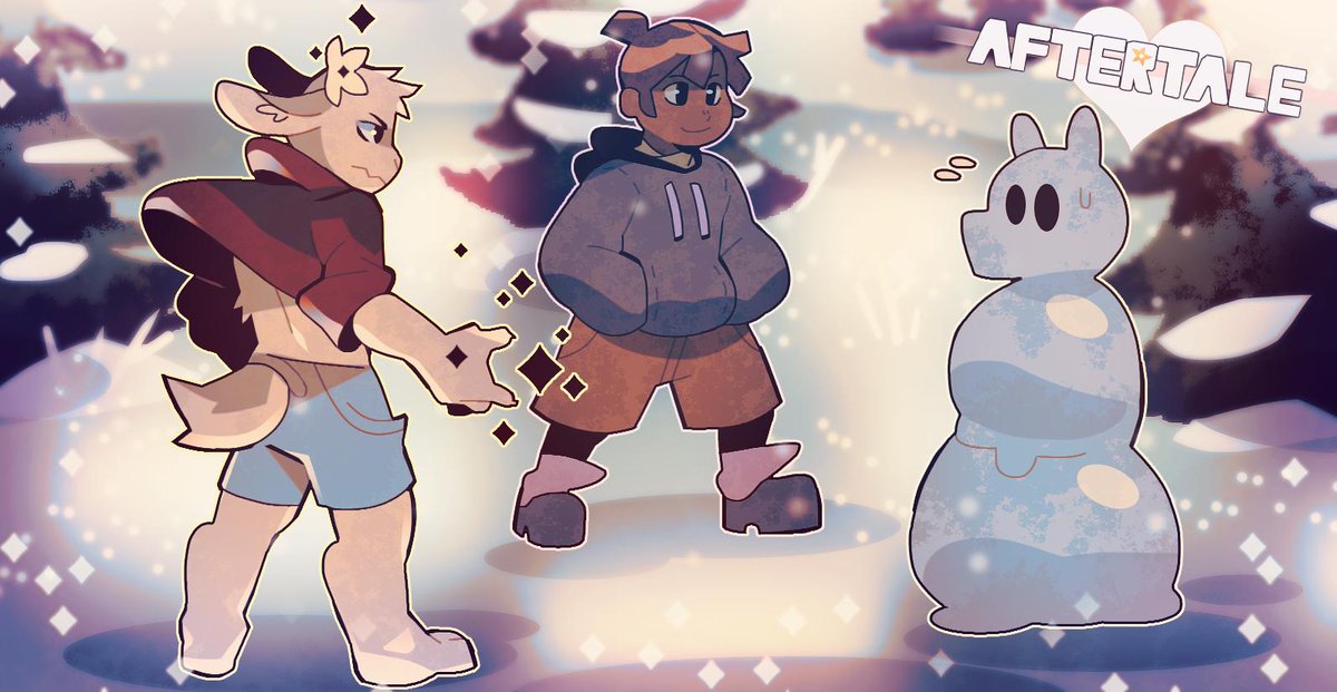 Aftertale_Game's tweet photo. https://t.co/CFlYdLN8fa

We're still working on stuff. Here is a GameJolt update to let folks know where we're at. Keep on taking care of yourself until we finish the demo!

Then you can stop taking care of yourselves and play our game! https://t.co/iWRqWbOWoH