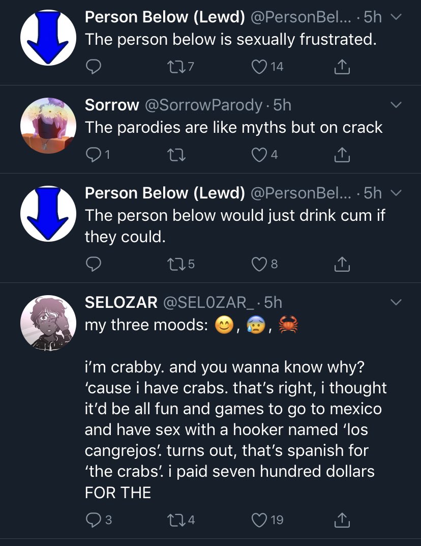 GoldityP's tweet photo. I don’t remember following this person below account but It just made me choke like 5 times https://t.co/aqMEKgLHzq