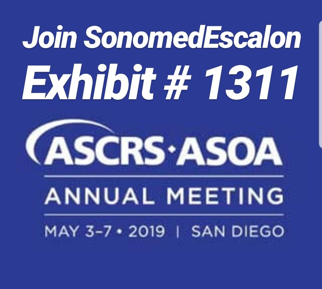 SonomedEscalon's tweet photo. Join #SonomedEscalon at #ASCRS Exhibit 1311
Discover our innovations https://t.co/OupE3JoyLZ
#ophthalmology #ascan #bscan #ubm #vupad #AxisImageManagement #ascrs2019 #ascrsasoa #ascrsasoa2019 #sonomed #OphthalmicUltrasound #Ophthalmic #ophthalmicequipment #ophthalmologist https://t.co/7XQttha66G